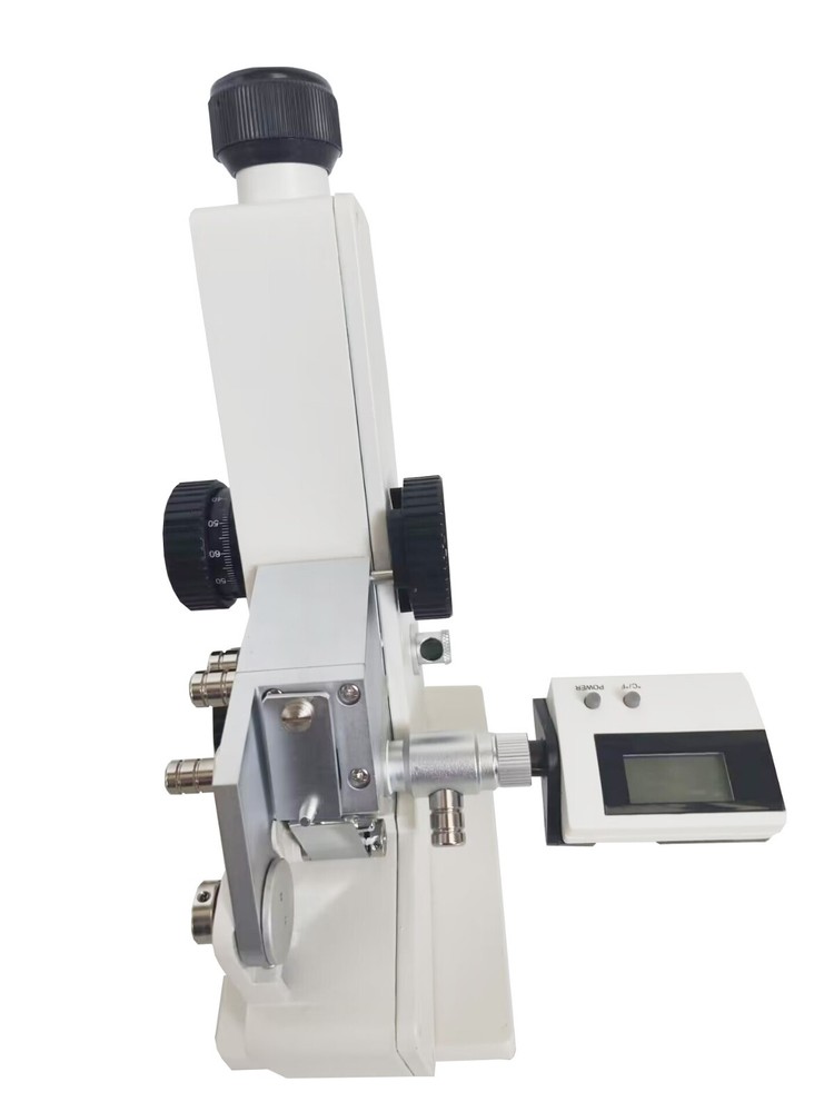 Monocular Refractometer Abbe Refractometer with 1.3000-1.7000 nD Brix 0.0-95%