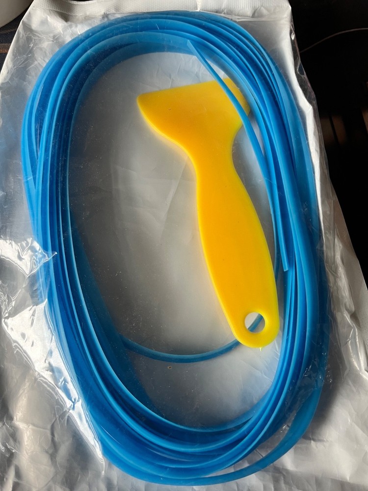 Car  van truck dash trim in blue