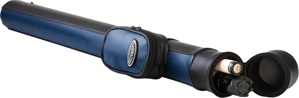 Hard Billiard Cue Case with Adjustable Strap and Three Storage Compartments