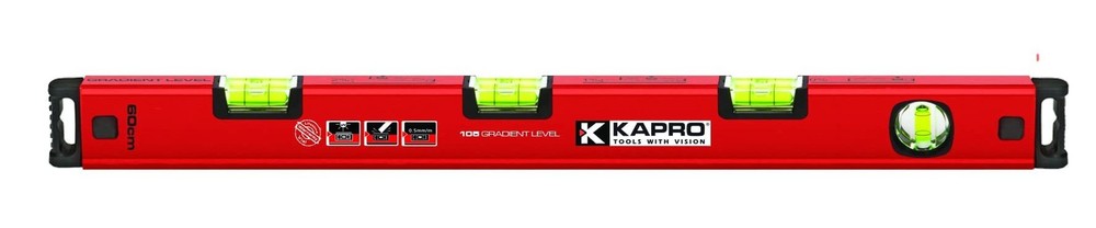 Kapro - 105 Topgrade Gradient Box Level - With Slope Measurements - Features ...
