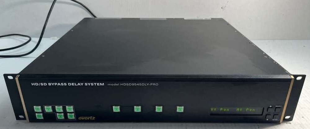 Evertz HDSD9545DLY-PRO HD/SD Video Delay / Time Shift Processor Working