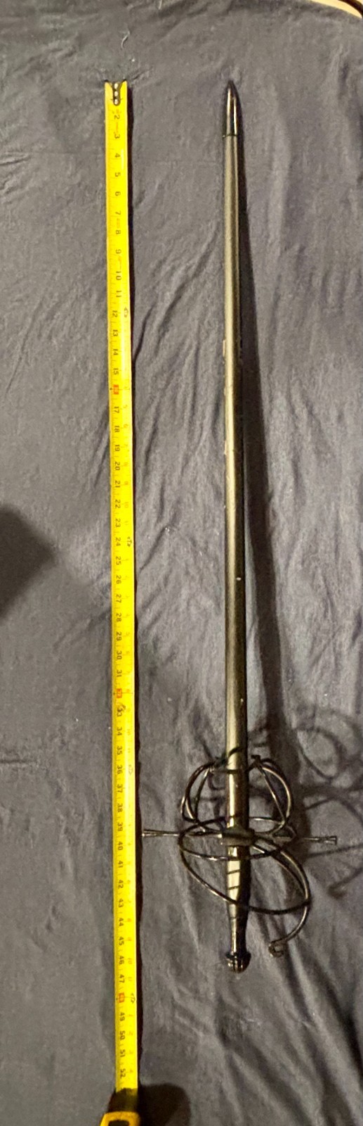 Decorative 17th-century style swept-hilt rapier replica