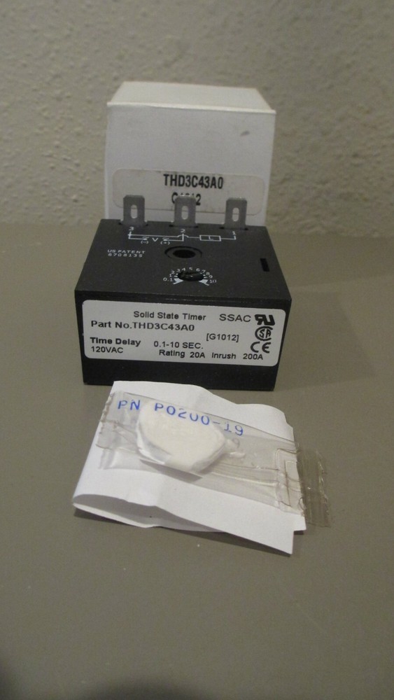 NIB, SSAC THD3C43A0,  .01 - 10 Sec. Timer