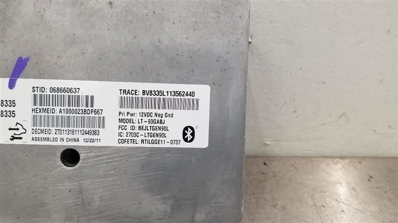12 CHEVY TAHOE COMMUNICATION ONSTARY MODULE 22898335