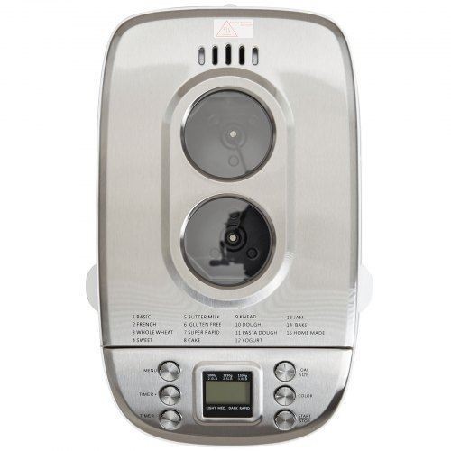 Bread Maker 15in1 3LB Dough Machine Nonstick Ceramic Pan Automatic