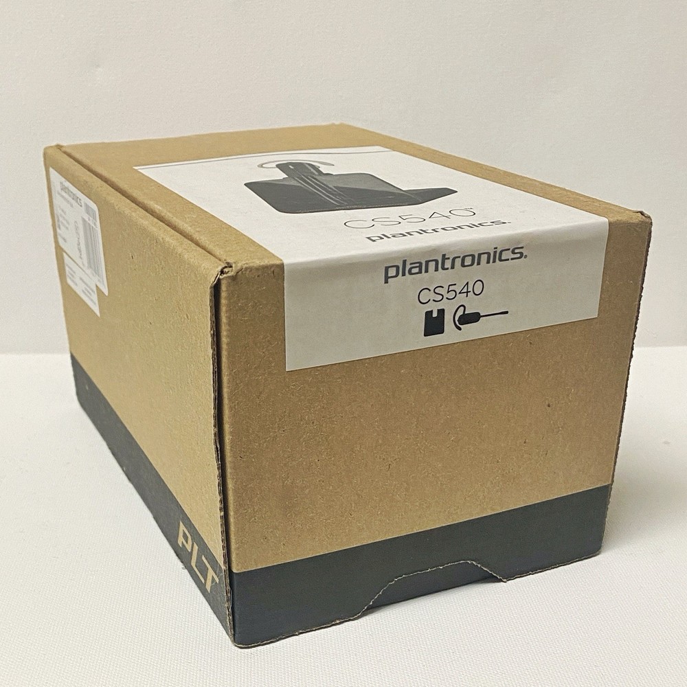 PLANTRONICS Poly CS540 Wireless Headset Black New