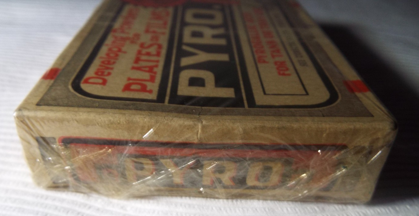 VERY RARE ANTIQUE 1920'S-30'S PYRO. DEVELOPING POWDERS FOR PLATES OR FILM READ!!