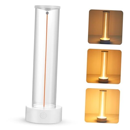 Rechargeable Table Lamp with Touch Dimming - 3 Mode Night Light for Bedside,