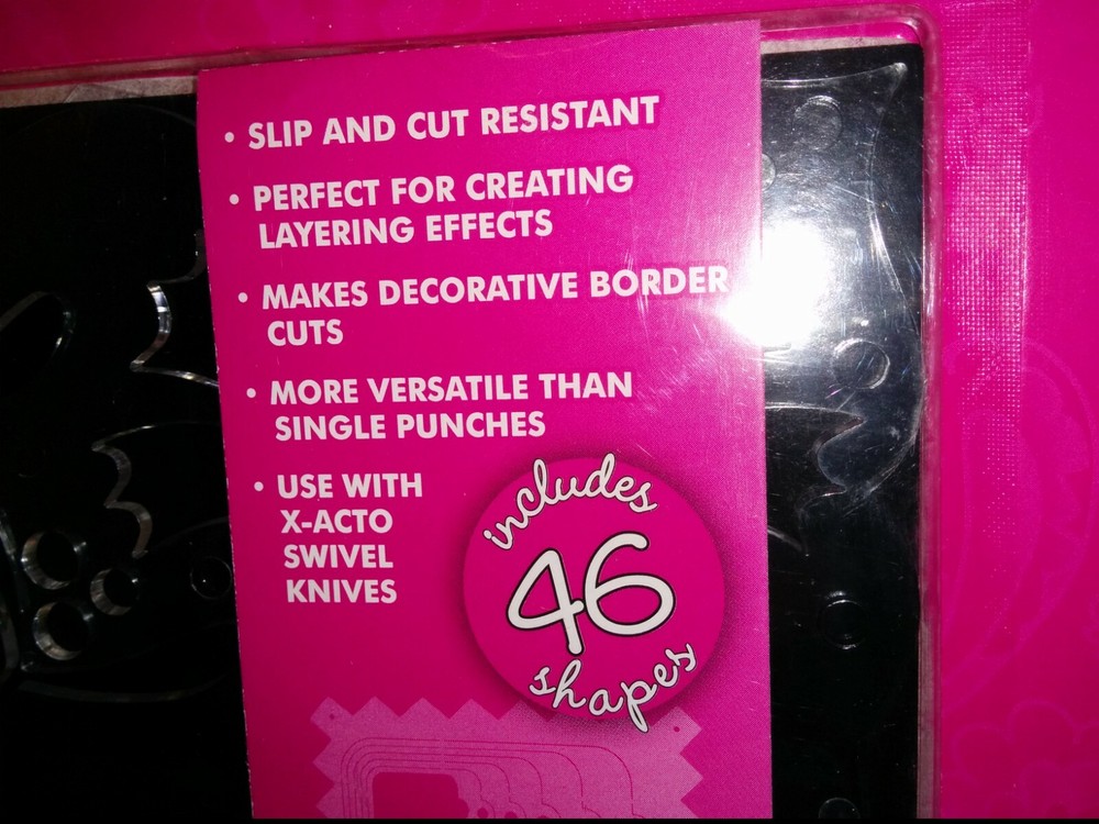 X-ACTO BASIC SHAPES TEMPLATES, 4 TEMPLATES-38 SHAPES, NIB