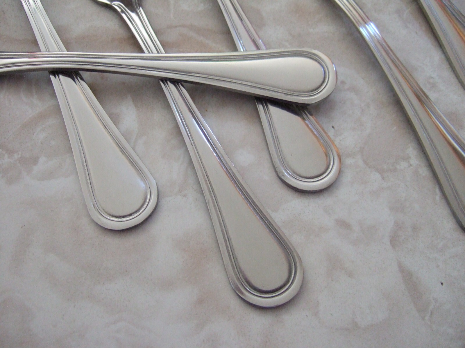 SET OF 6 DINNER FORKS THUNDER GROUP SLGD007 Legend Stainless Flatware 7.5" L