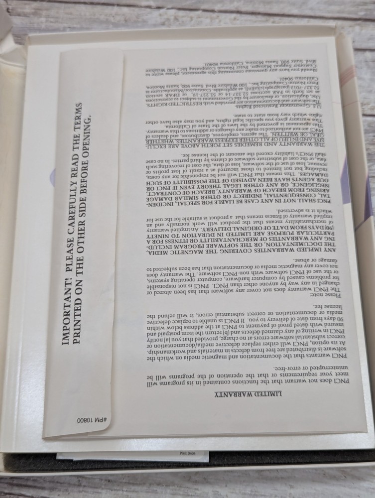 The Norton Backup 5.25" Floppy Discs IBM 1989 PC Computer Program Software