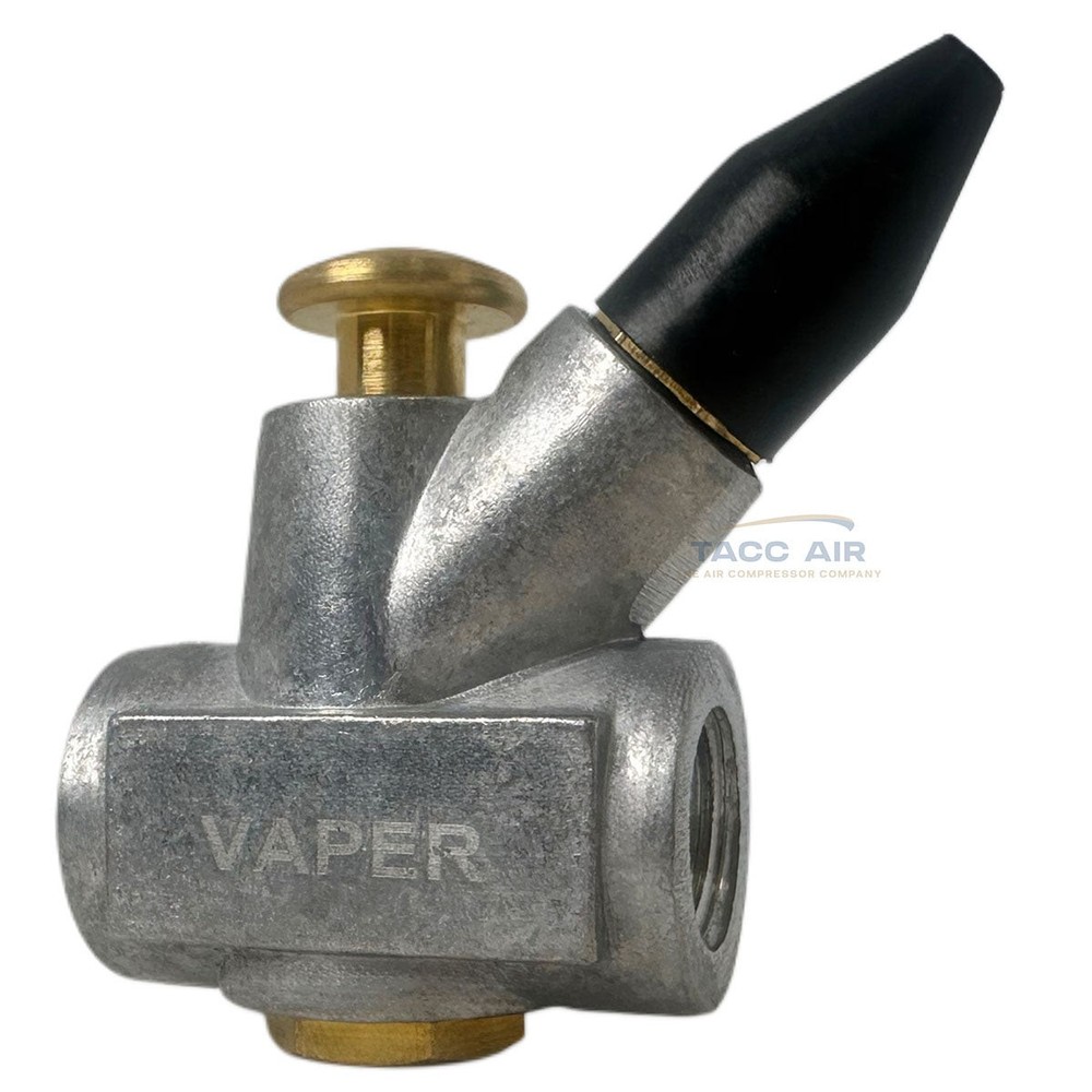 Air Compressor Inline Blow Gun With Rubber Tip In Line Compressed Air Tool