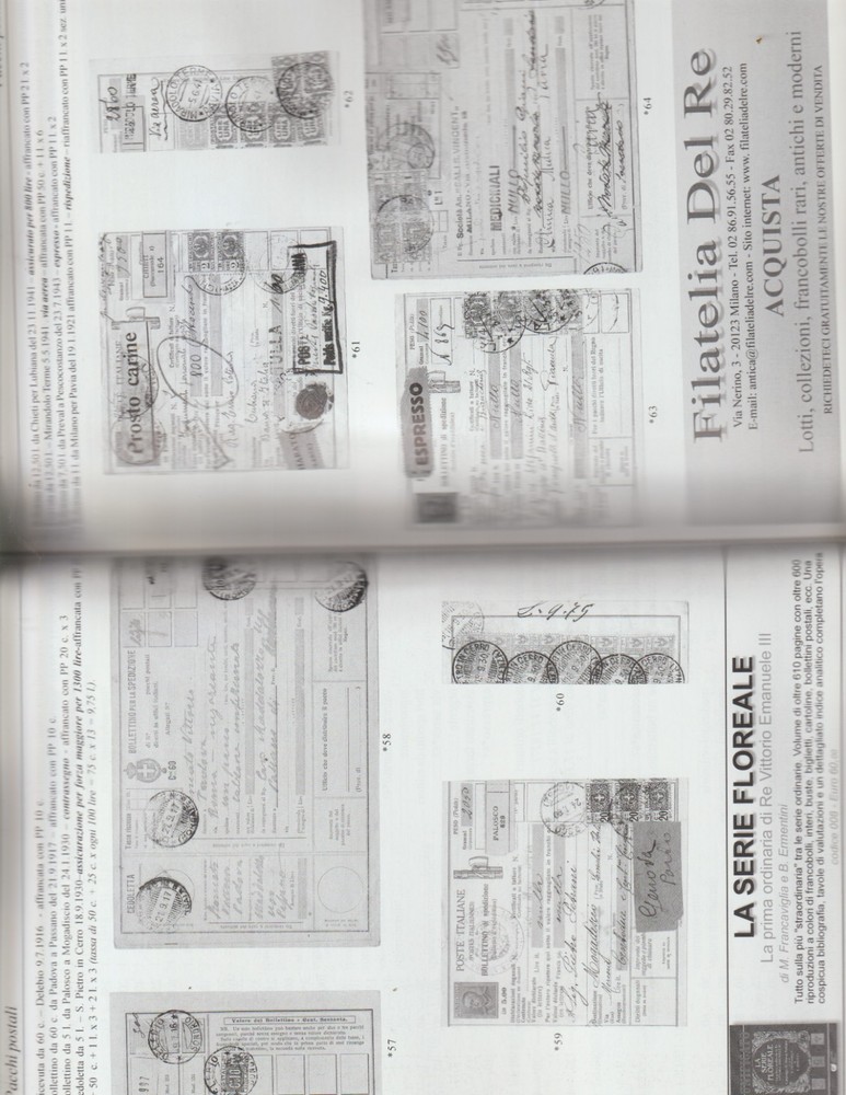 ITALY Postal History Special Catalog Unificato Storia Postale 1° Vol. 2004-06