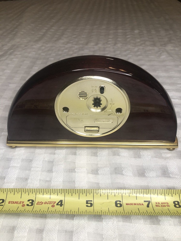 Desk Clock Wooden