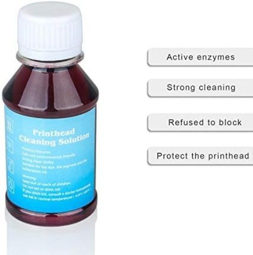 Inkjet Printhead Cleaning Solution (100ml) - Compatible with Multiple Models