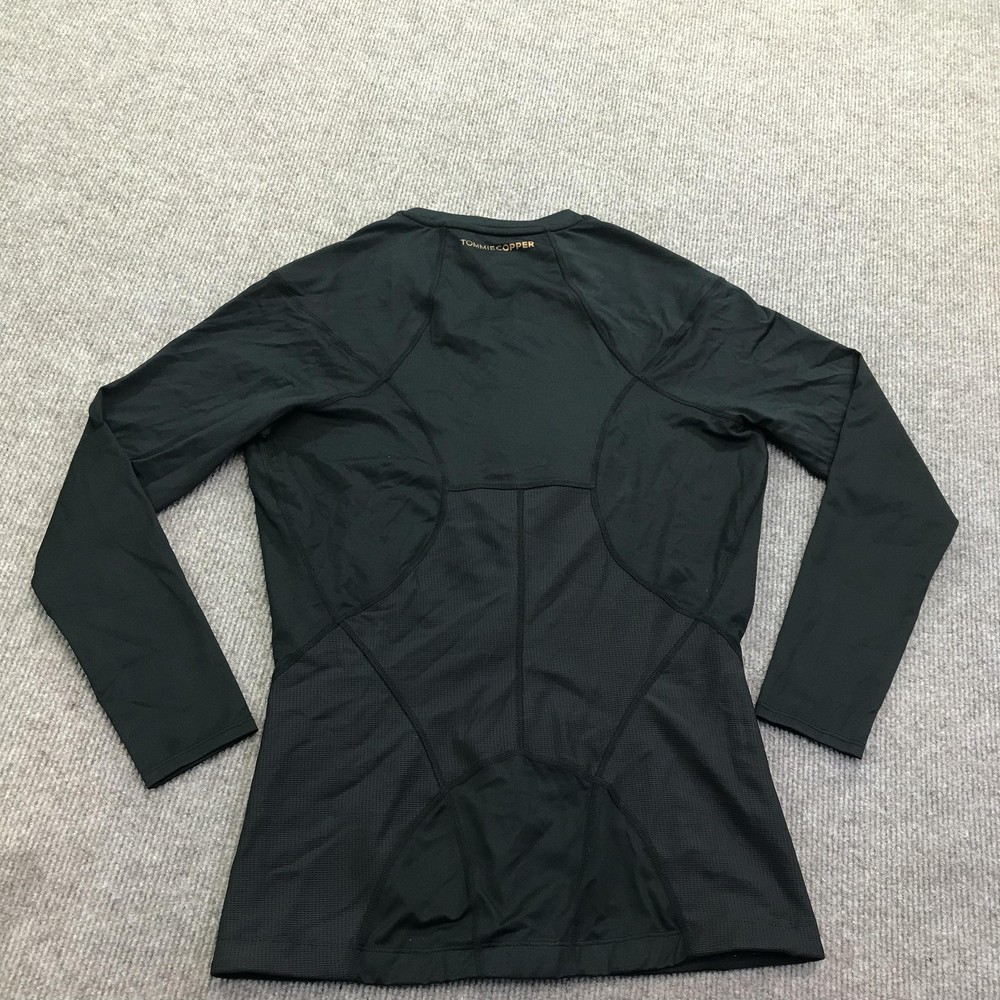Tommie Copper Jacket Mens Large Black Compression Lower Back Support Zip Front