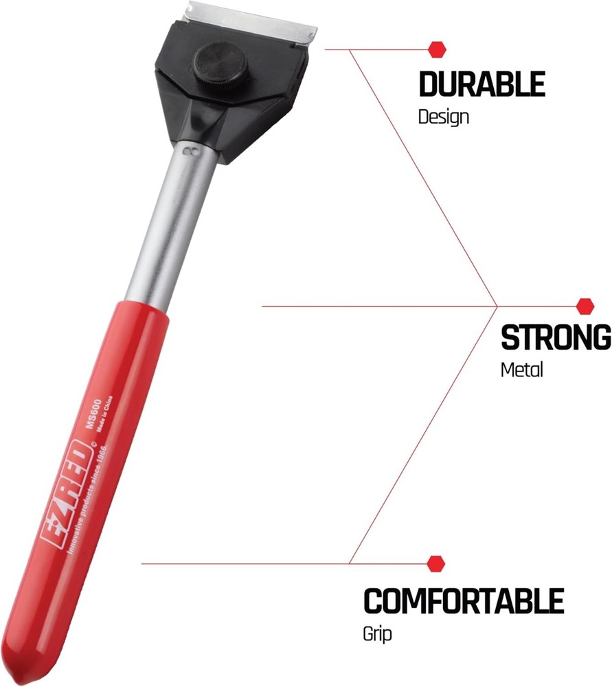 EZ RED MS600 6-Inch Monster Scraper
