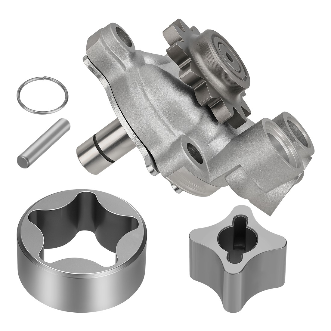 Oil Pump Assembly & Rotor for Yamaha YFZ450 2007-2009 2012-2013 5D3-13300-00-00