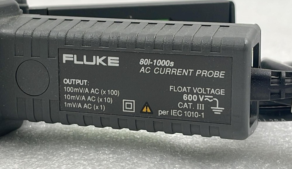 Fluke 80i-1000s AC Current Probe For Oscilloscopes