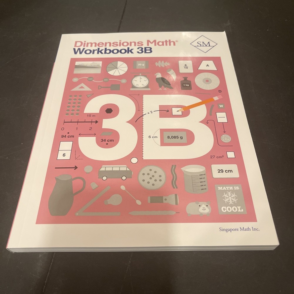 Dimensions Math Workbook 3B (Trade Paperback)