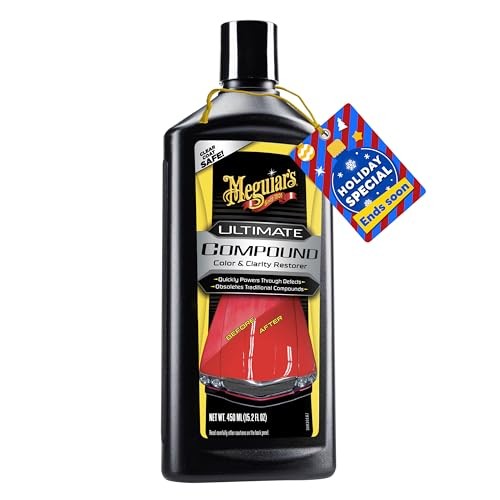 Meguiar’s Pro-Grade Car Scratch Remover for Paint Correction, Ultimate Compound