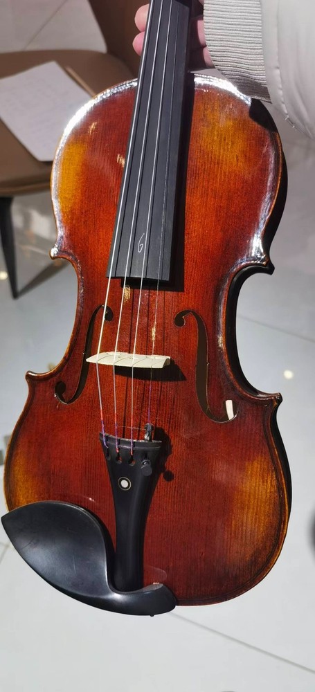 Stradivirus 4/4 Handmade Violin with Free Case