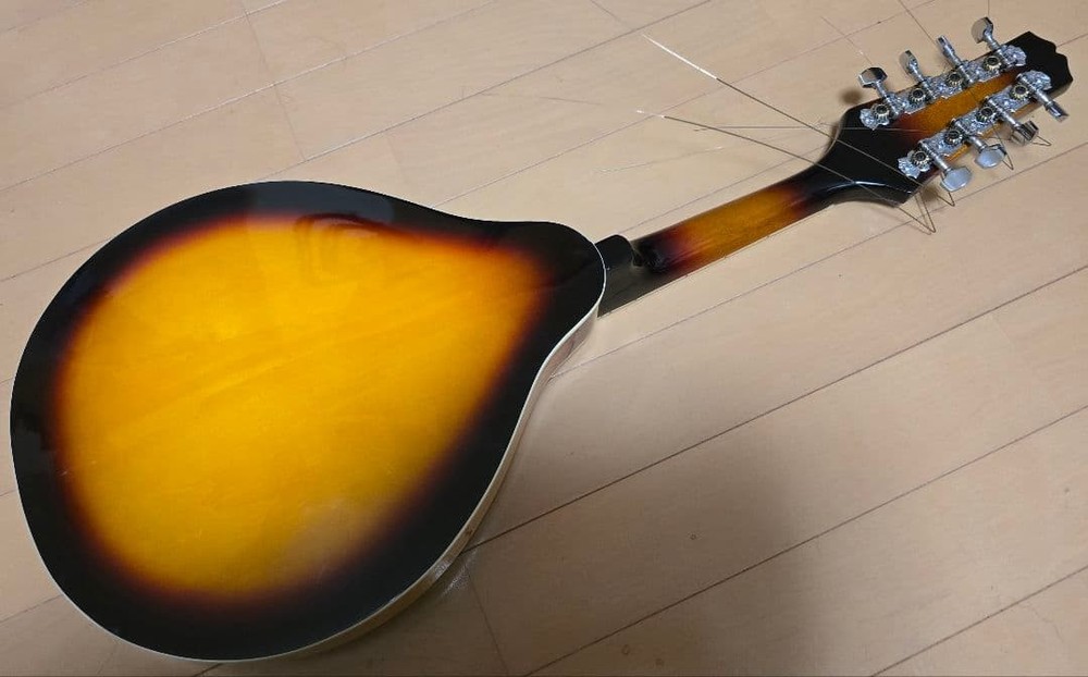 Sunburst 8 string mandolin body