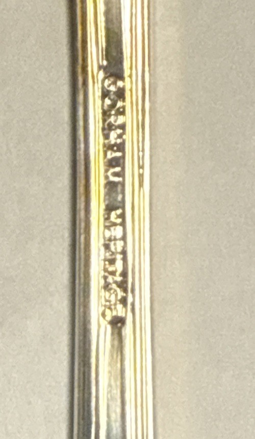 Vintage Gorham Heritage Large Serving Cold Meat Fork Silverplated from Italy