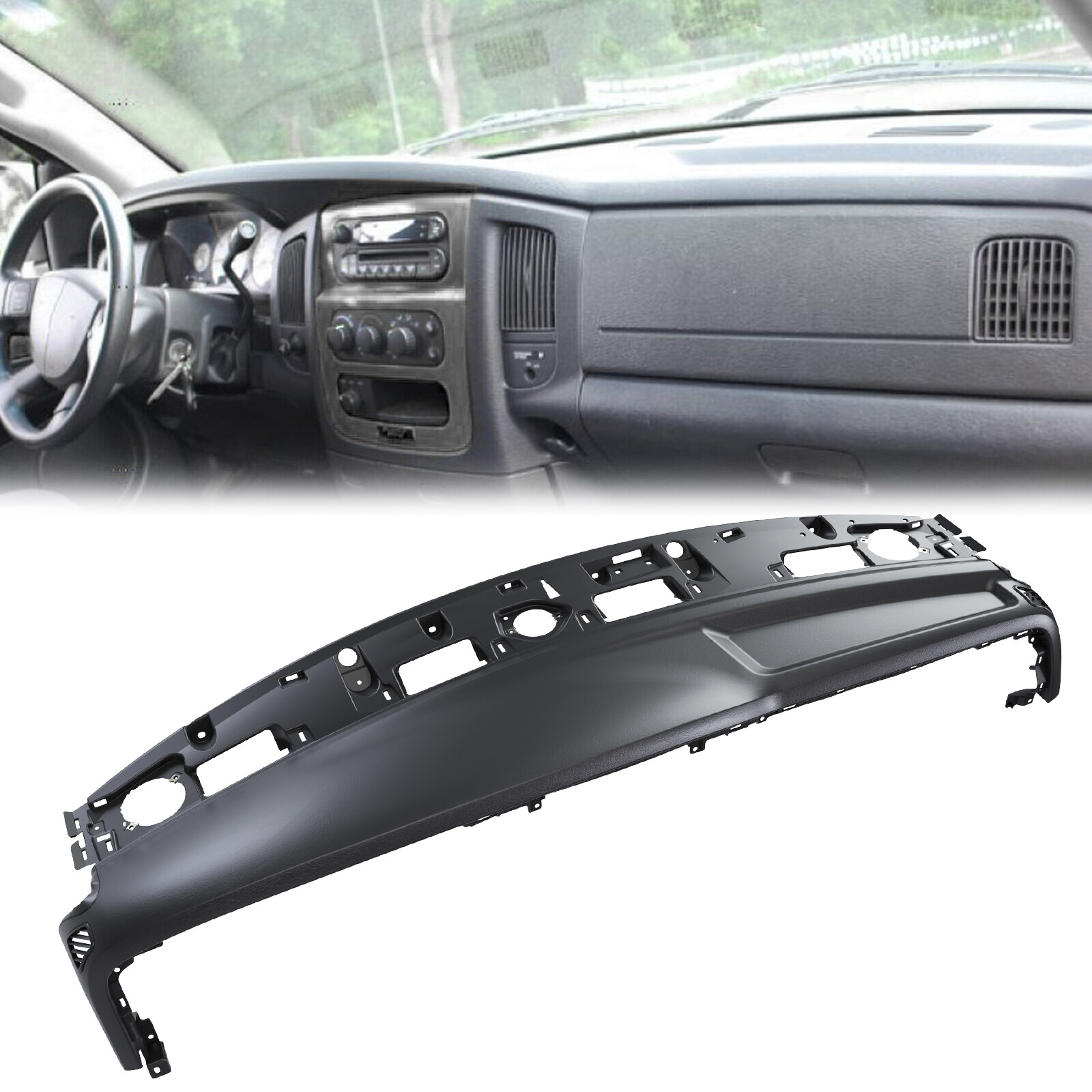 For 2002-05 Dodge Ram 1500 2500 Dashboard Dash Pad Replacement Dark Slate Gray