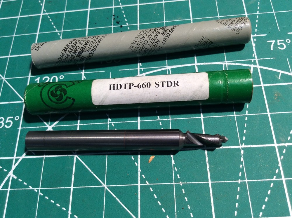 1 Pc Custom Tool Solid Carbide Step Drill .100" / .200" .312" Shank New (154)