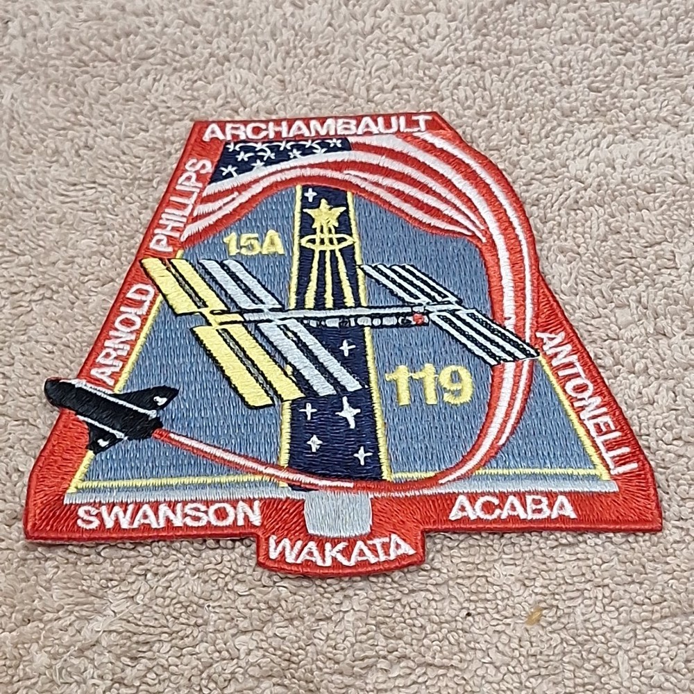Nasa Space Shuttle Discovery STS-119 (ISS Assembly Flight 15A) Patch