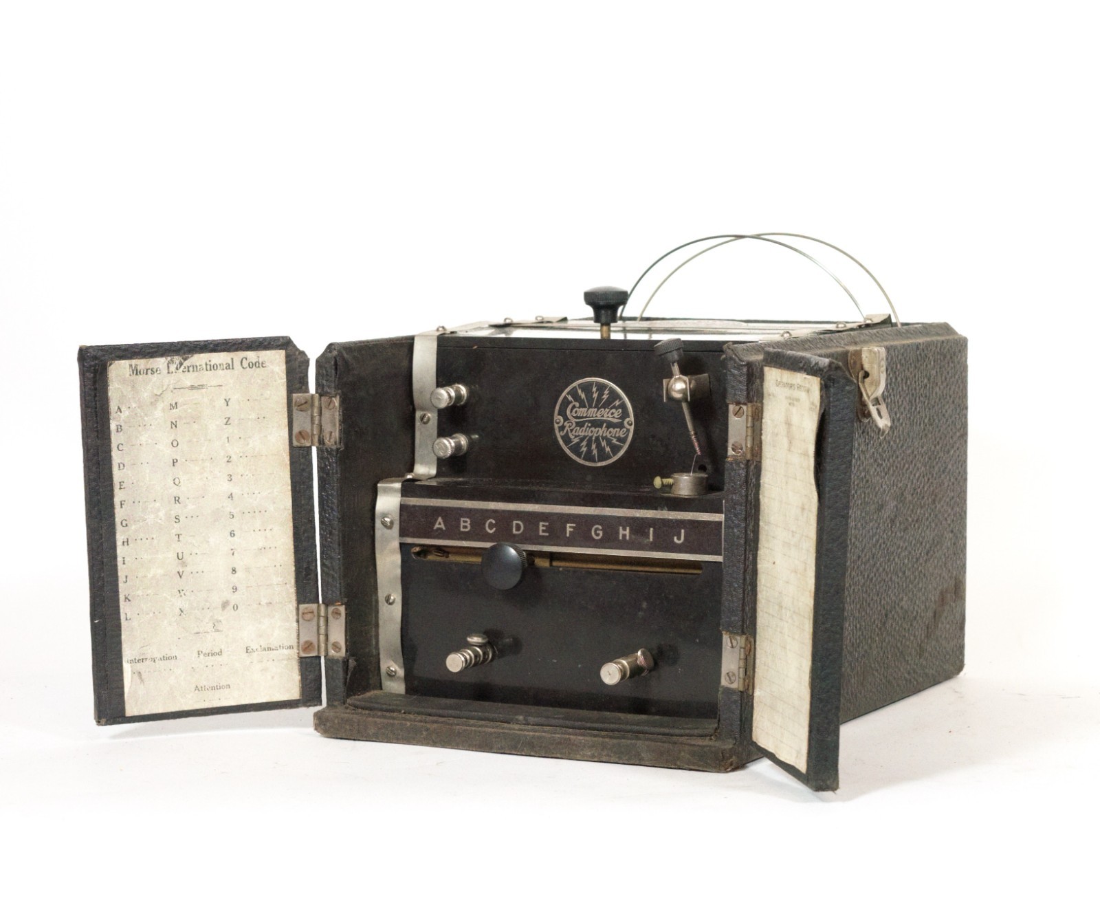 1919 Commerce Radiophone * Primitive, Elaborate, Detroit Crystal Radio * Works