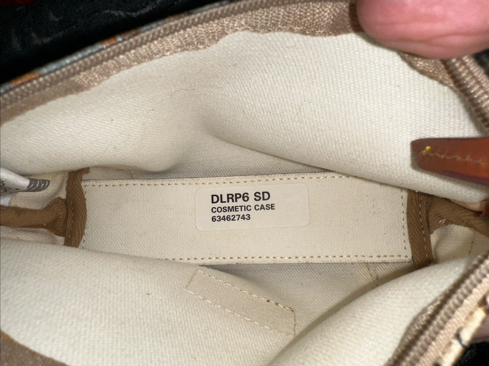 NWT-Limited Edition 55th Mickey Disneyland Dooney & Bourke Cosmetic Bag