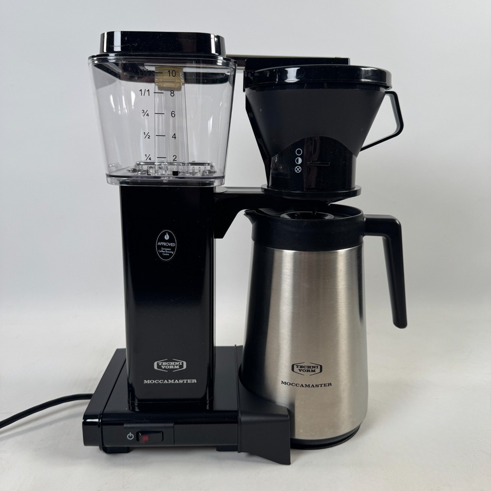Technivorm Moccamaster KBT 79114 Black Coffee Maker Brewer