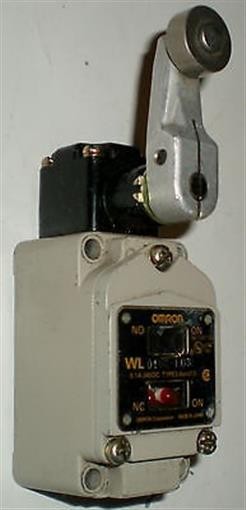 ELECTRICAL LIMIT SWITCH OMRON WL-0162-LD3 LED INDICATION WL1A100 ROLLER LEVER