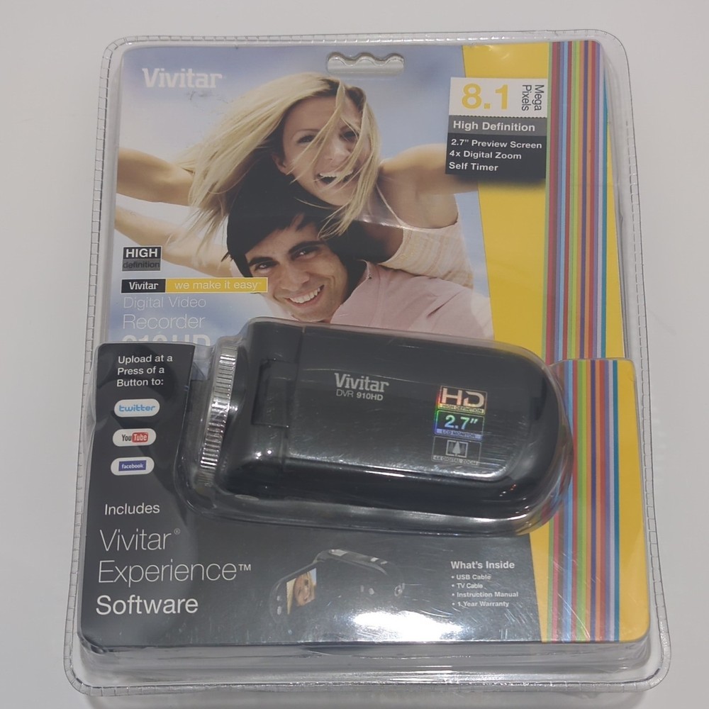 Vivitar DVR 910HD Digital HD Video Camera