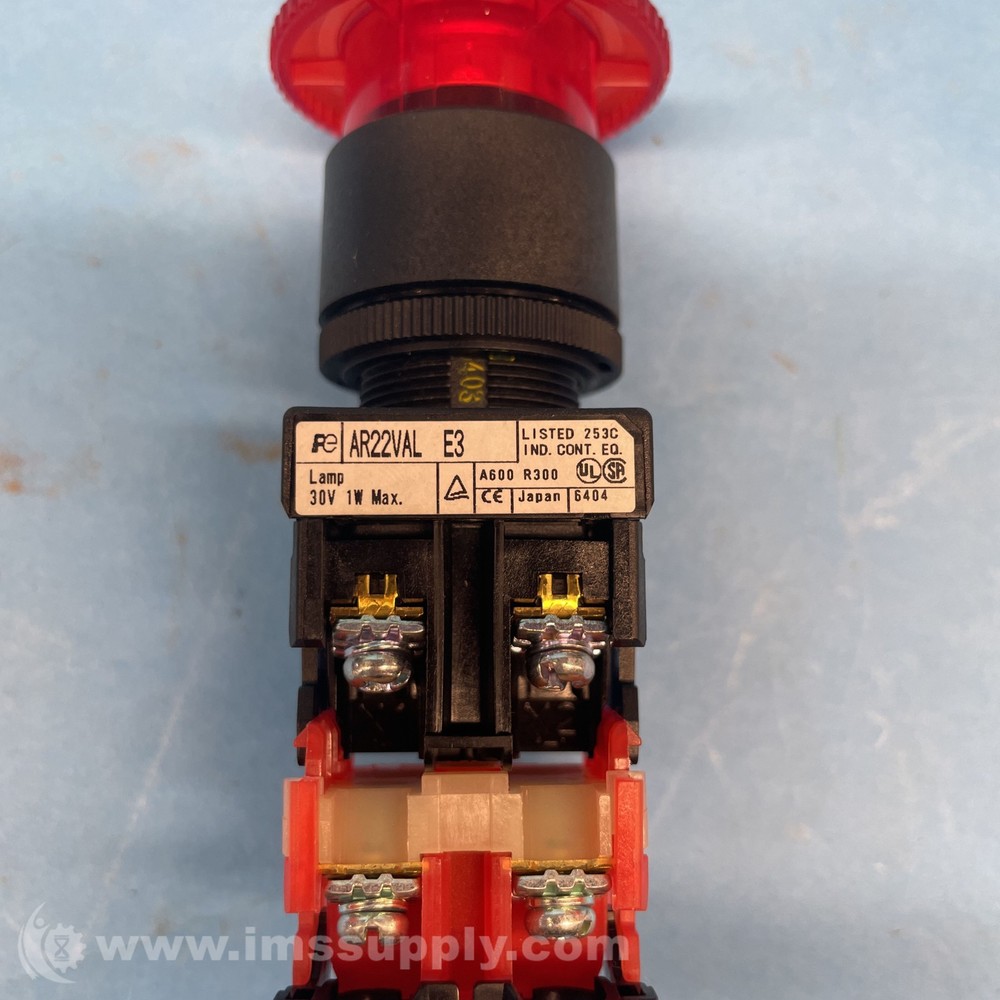 Fuji Electric AR22VALE3 Pushbutton FNOB