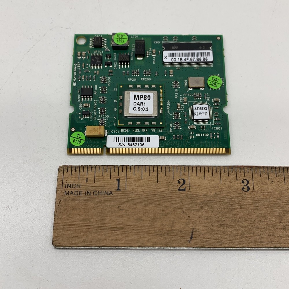 Avaya MP80 DAR1 Media Processor Board PC1209 AD5182