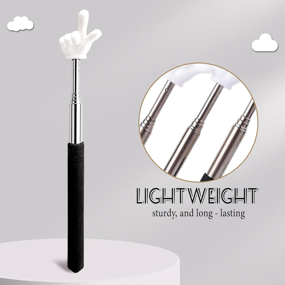 Pointer Finger Stick, Finger Teacher Pointer Stick for Classroom Hand Pointer St