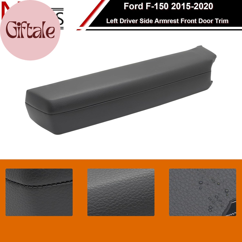 Front Driver Side Armrest Door Handle Replacements Compatible with Ford F-150 20