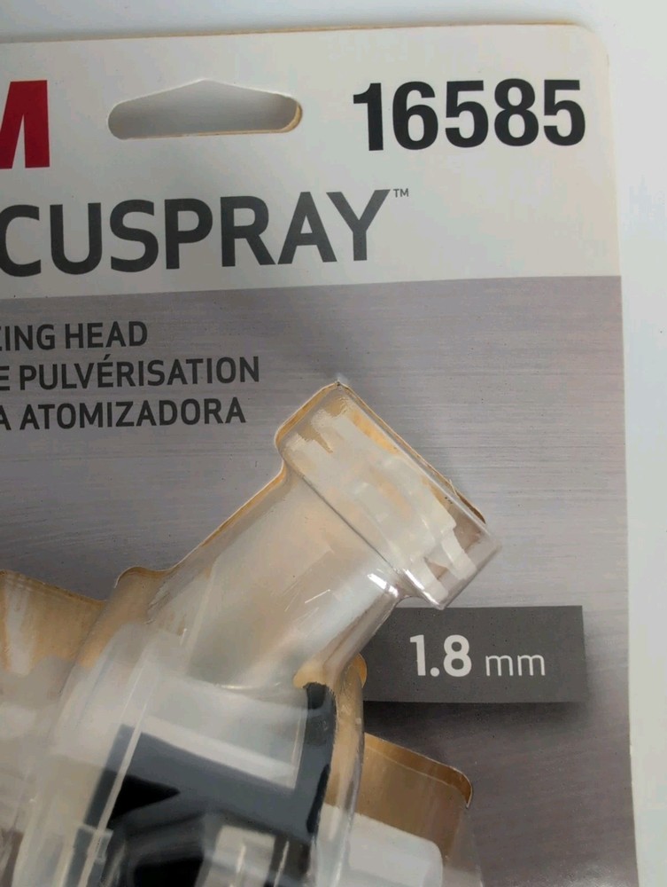 3M Accuspray Tips - 1.8 mm - White - Model 16585 - NEW