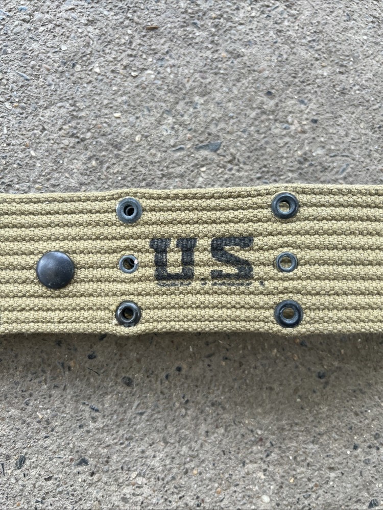 WW2 US Army Pistol Web Belt (AA258