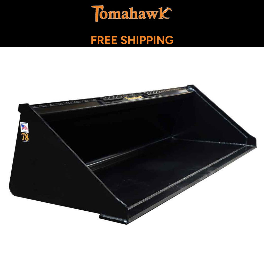 Tomahawk 78" Smooth Bucket