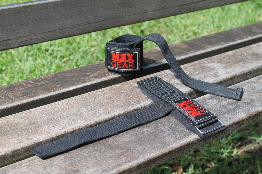 wrist wraps weight lifting MAX GEAR 