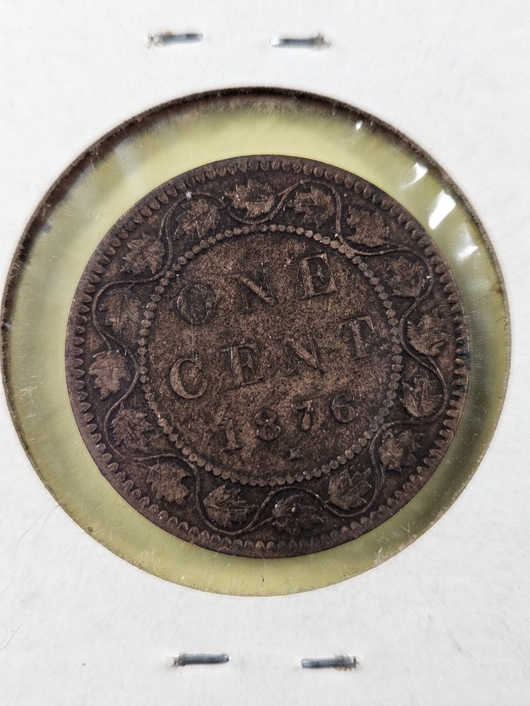 COIN - CANADA - 1 CENT 1876H