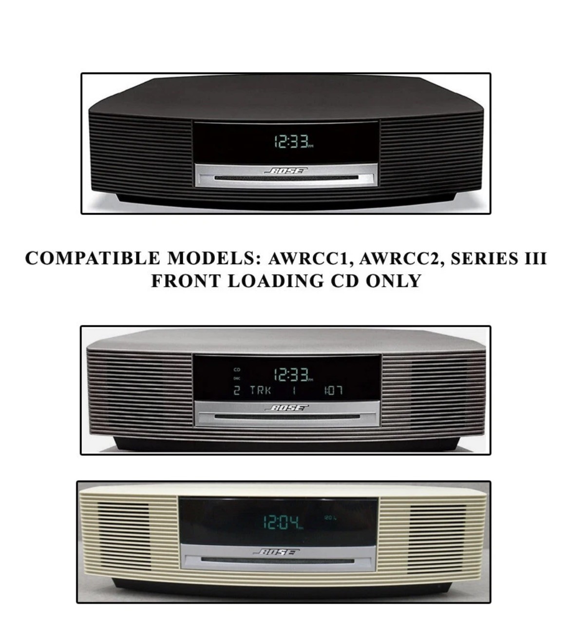 Genuine Bose Wave Music System Remote Control for AWRCC1 AWRCC2 RadioCD&Battery