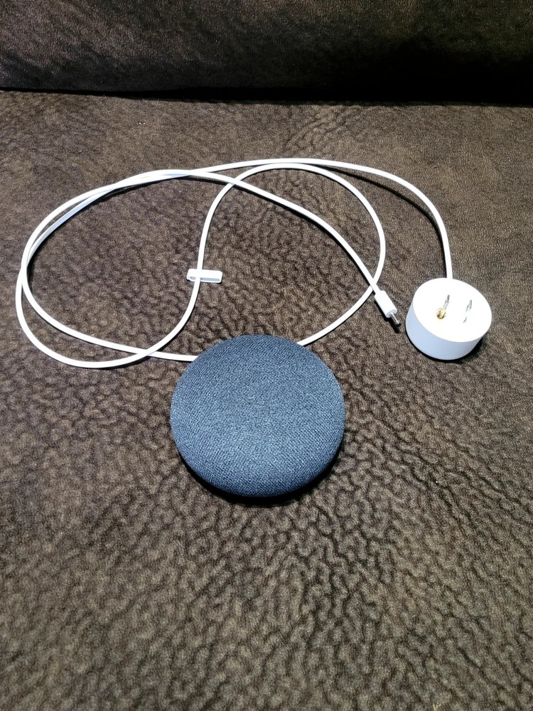 Google Nest Mini (2nd Generation) Smart Speaker - Charcoal