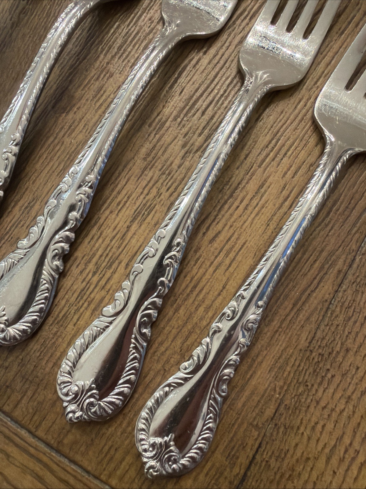 Reed & Barton Louis Philippe 18/10 Stainless Dinner Forks – Set of 6