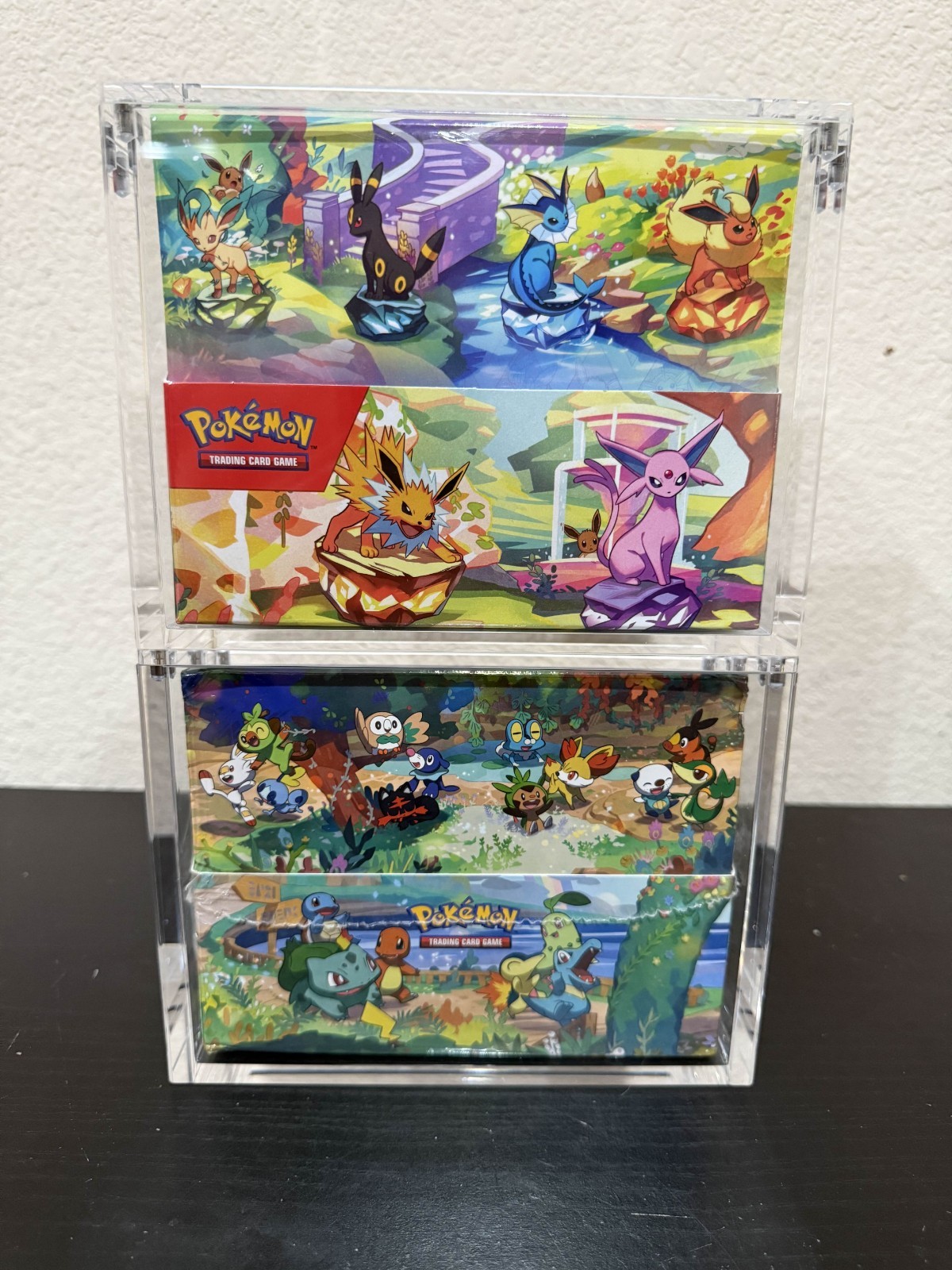 Pokemon 8 Mini Tin/ 10 Mini Tin Magnetic Protective Display Case UV-Resistant
