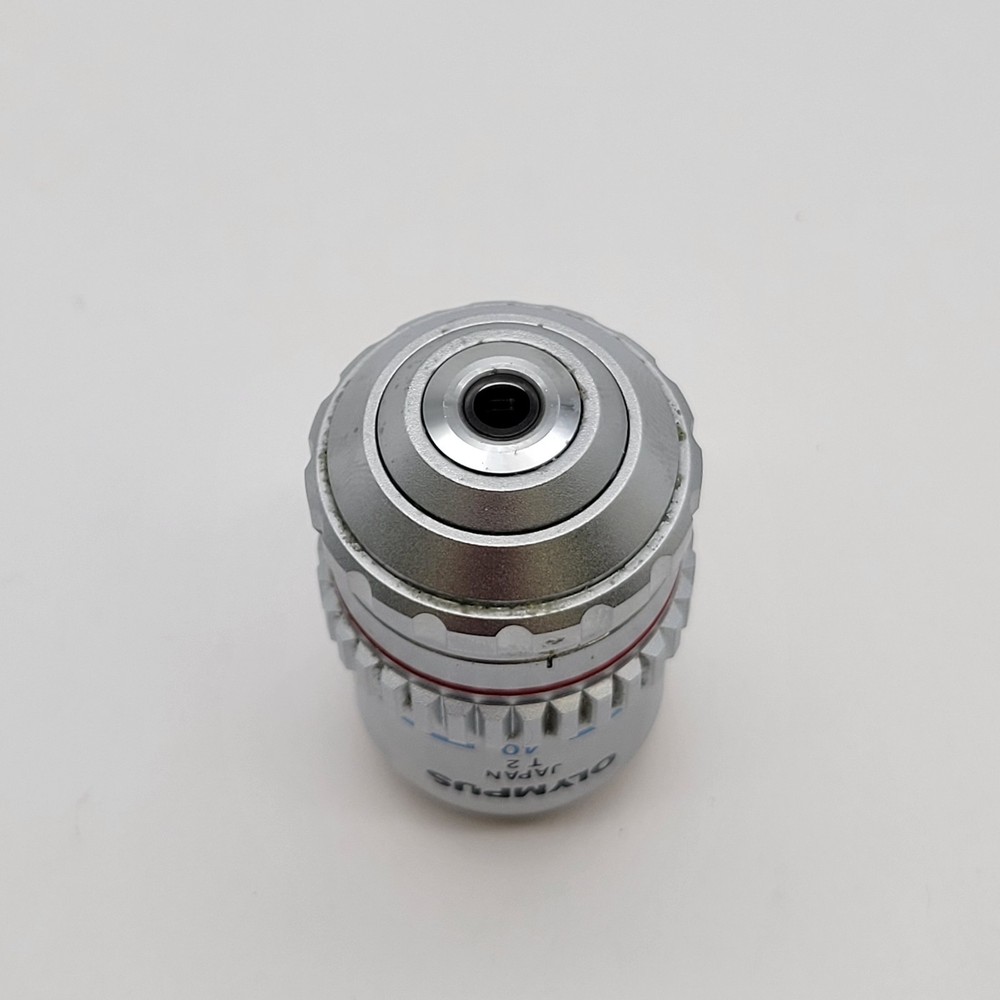Olympus Microscope Objective LWD CDPlan 40PL 40x Phase Contrast 160/0-2